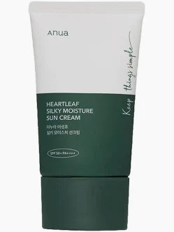 Anua Heartleaf Silky Moisture Sun Cream